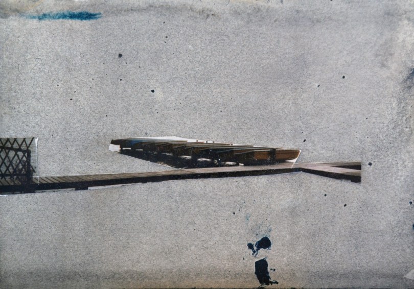 An invisible world #6, mixed media on paper, 11x15 cm, 2011